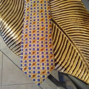 CANALI 100% SILK BOX PATTERN